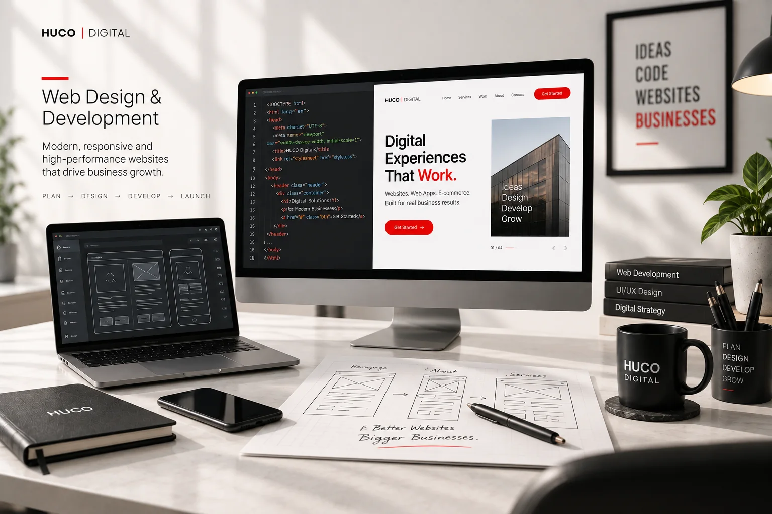 Website and digital product development