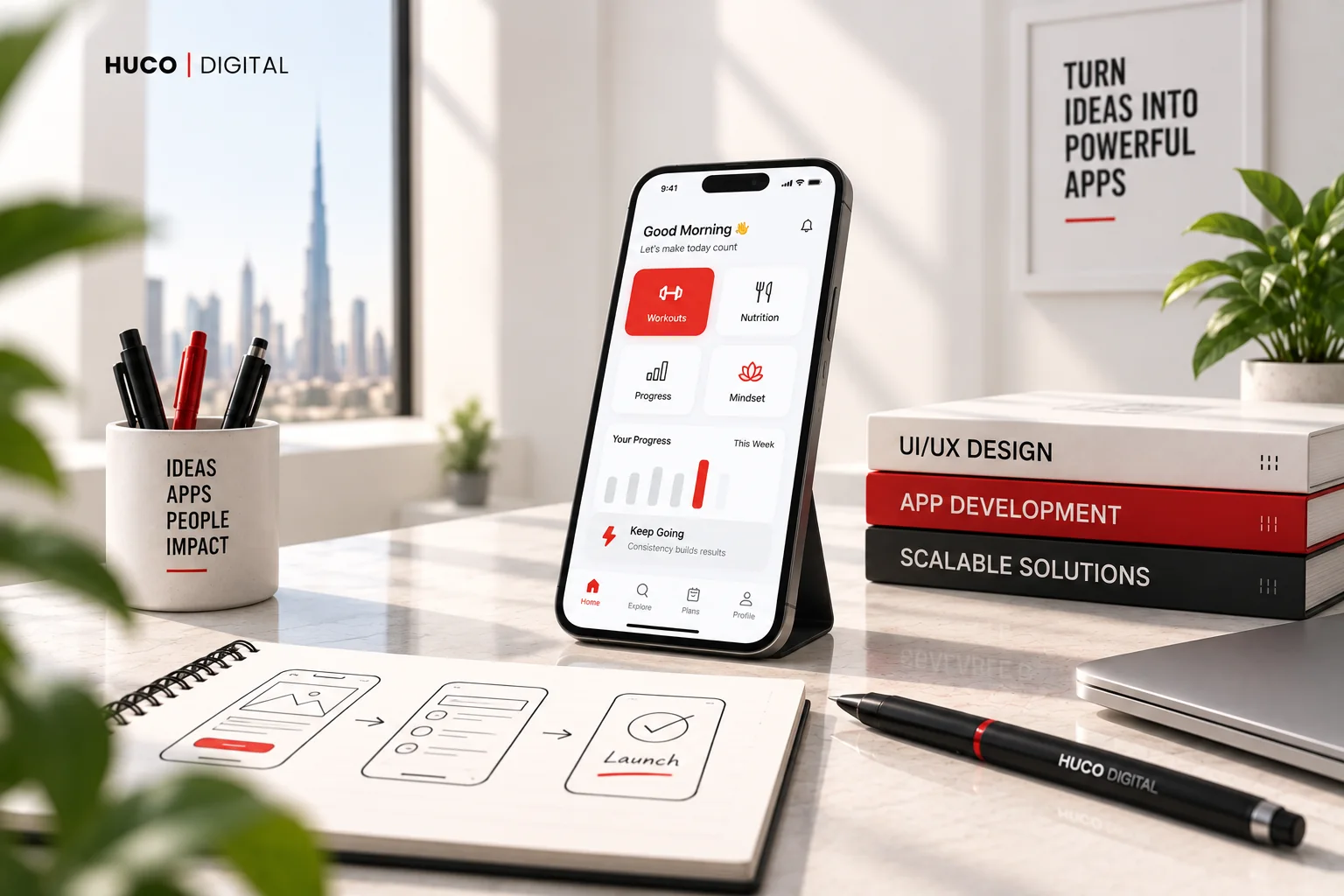 Build around the way people use your app.